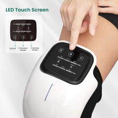 Snailax knee massager with soft padding for extended comfort