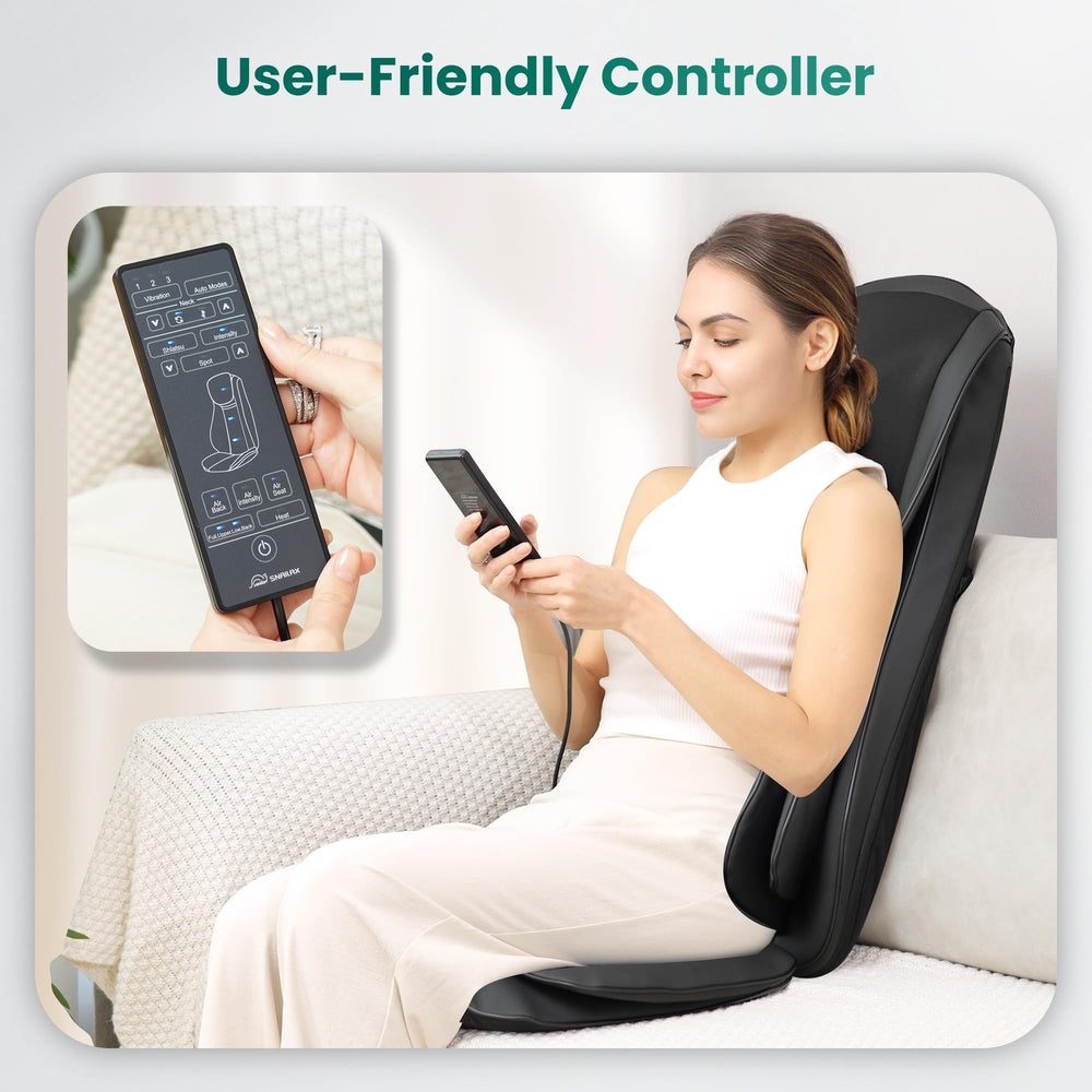 Easy setup on office chairs and sofas for flexible use