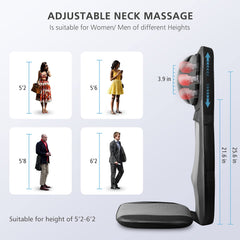 Seat vibration focused on hips and thighs during massage sessions.
