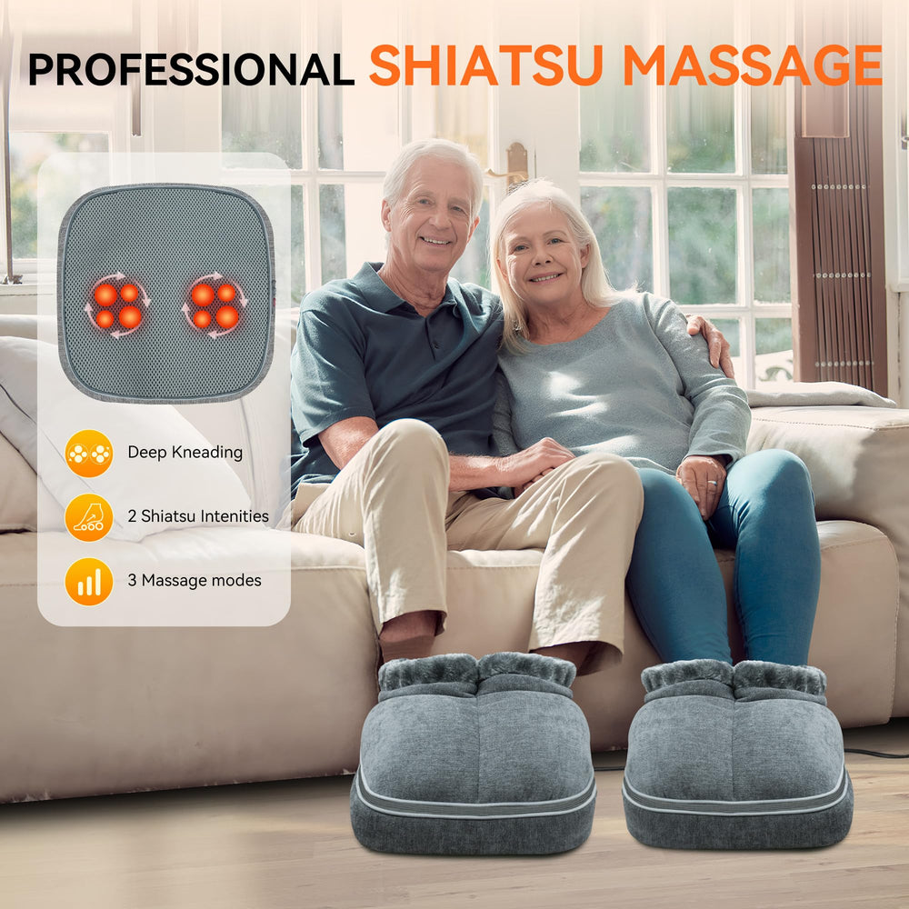 Snailax deep kneading massage targets foot reflex zones