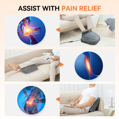 Snailax massager with top cover removed doubles as a back massager