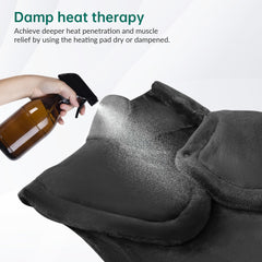 Snailax soft flannel distributes heat evenly for gentle warmth.