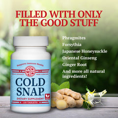 Snap Dynasty Cold Snap bottle against glass background evokes trust