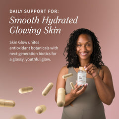 Pomegranate extract image from Snap Skin Glow emphasizing antioxidant botanical skin care.