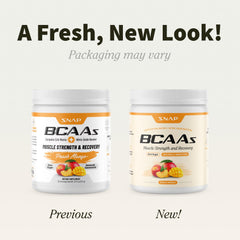 Snap Supplements BCAA Powder coconut water powder suggests natural potassium boost