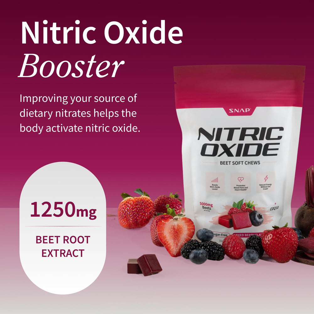 Beet Root Chews, mixed berry flavor, on-the-go energy taste.