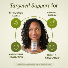 Snap Supplements Heart Health packaging variation showing design options.
