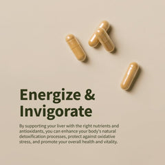 Snap Supplements Liver Health Detox capsules for convenient plant-based support