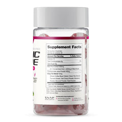 Travel-friendly packaging of Snap Supplements Nitric Oxide Gummies