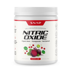 Snap Supplements Organic Beet Root Powder bottle for healthy circulation support.