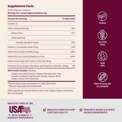 Snap Supplements powder dissolving in smoothie for on the go health support.