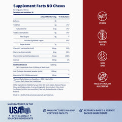 Snap Supplements Prostate Health Soft Chews berry flavor closeup.