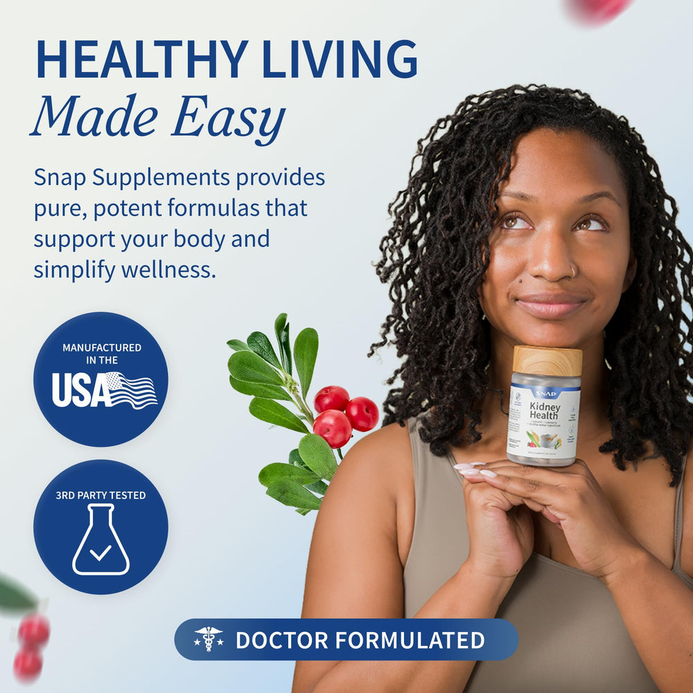 Snap Supplements vegan-friendly certification logo on packaging.