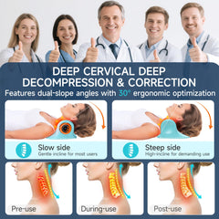 Snawowo neck traction with 3D ergonomic design supports comfortable extension.