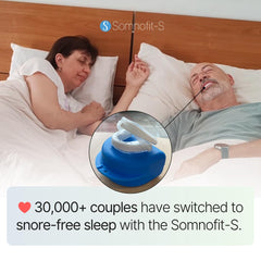 Slim, discreet Somnofit-S design appears near invisible under nightwear.