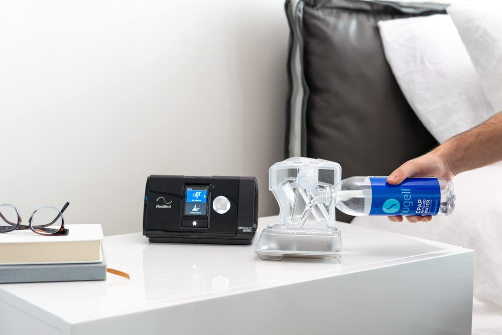 Snugell multi-use distilled water bottles suitable for humidifiers and more