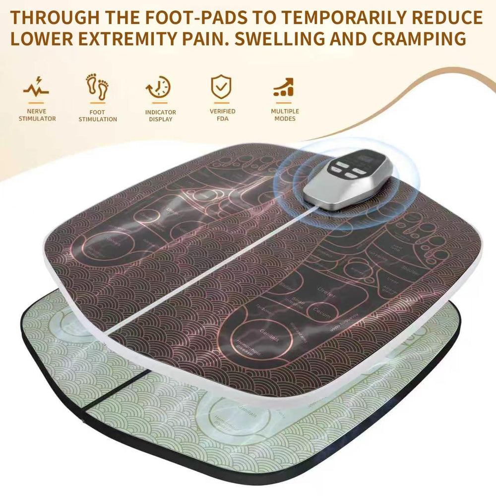 Calf and shin stimulation view highlighting coverage and comfort.