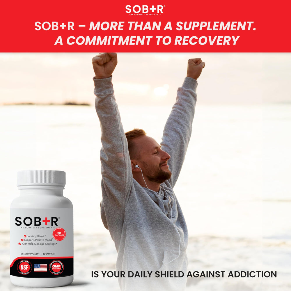 SOB+R label detail emphasizing essential nutrients for recovery nutrition.