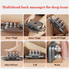 Soffiya back massager portable design fits in a bag for travel.