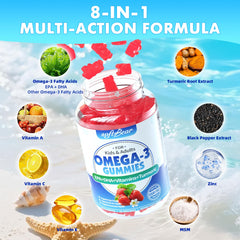 softbear Omega-3 vegan algae-oil image showcases eco-friendly EPA/DHA source for daily wellness