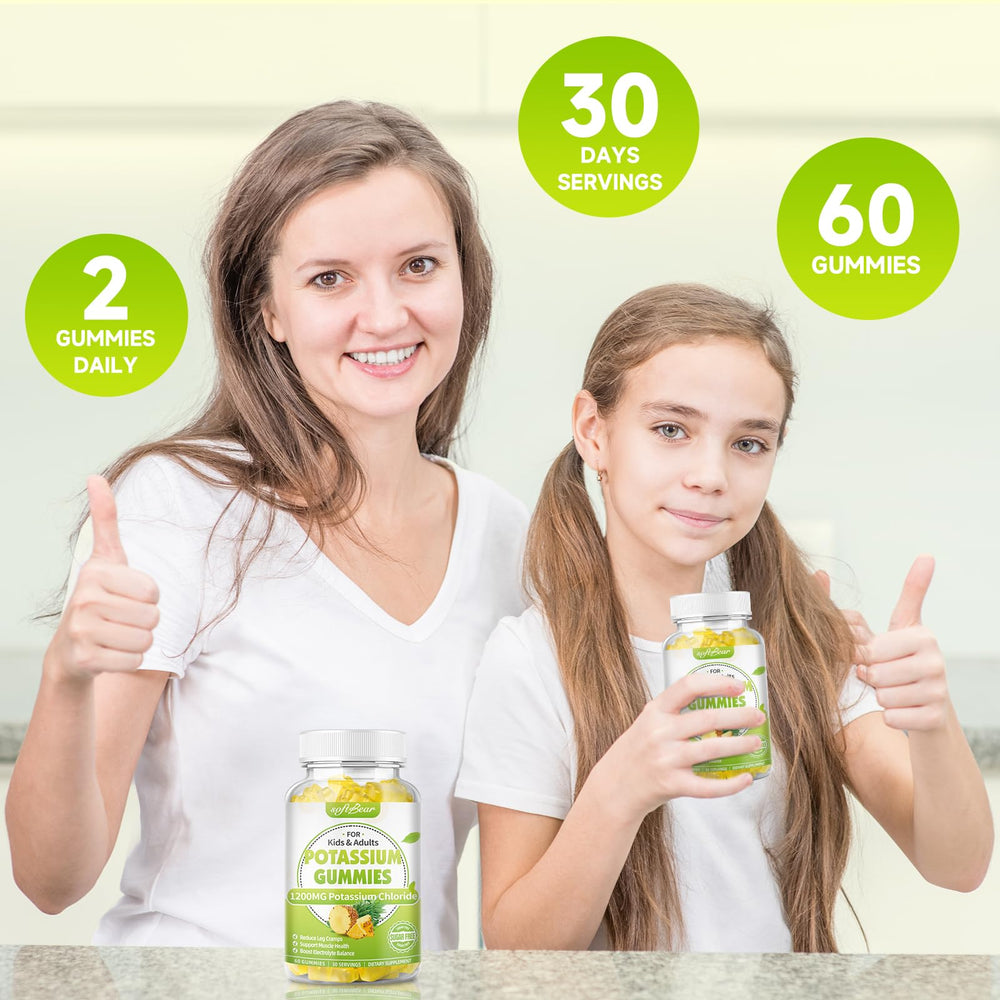 SoftBear 120-count bottle fits into daily routines and goals.