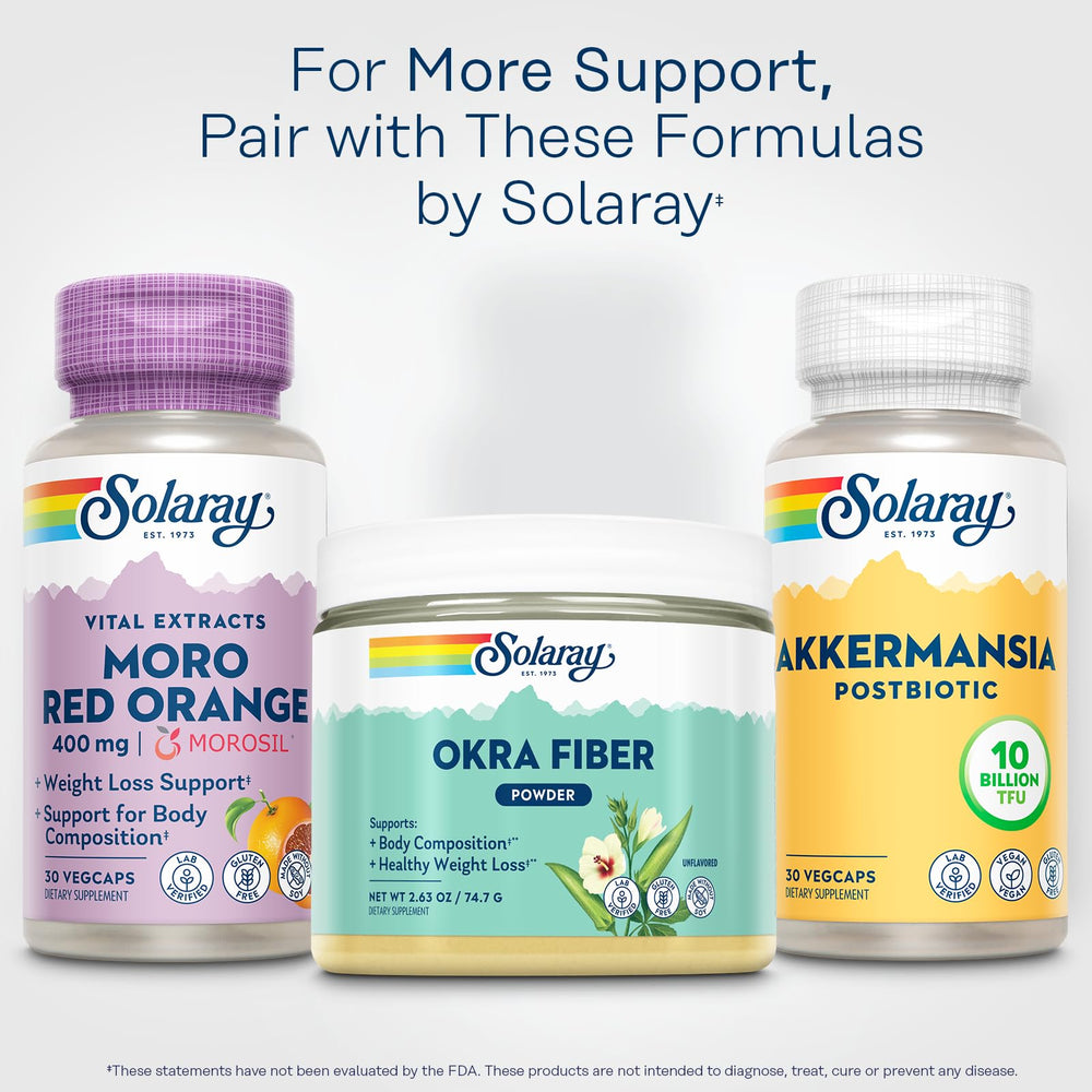 SOLARAY Akkermansia Postbiotic sustainable packaging supports eco-friendly use