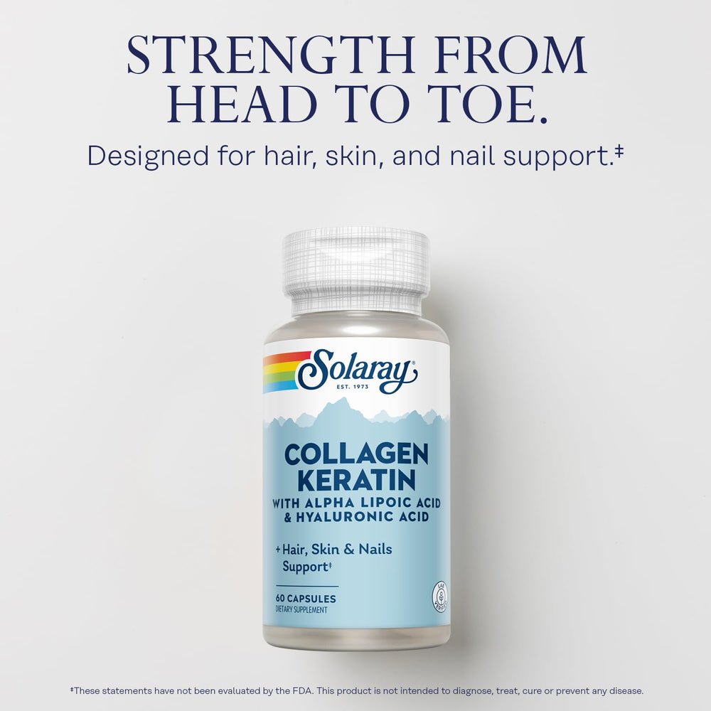 SOLARAY Alpha Lipoic Acid ingredient on label indicating antioxidant support potential
