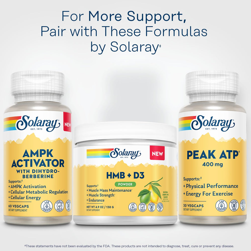 Eco-focused SOLARAY bottle and sustainability claim