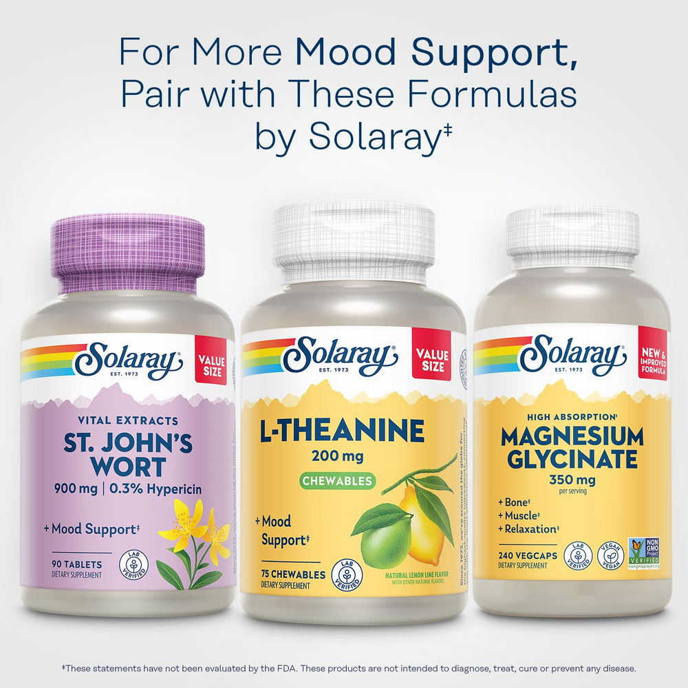Solaray L-Theanine 200mg lab test results — quality assurance.