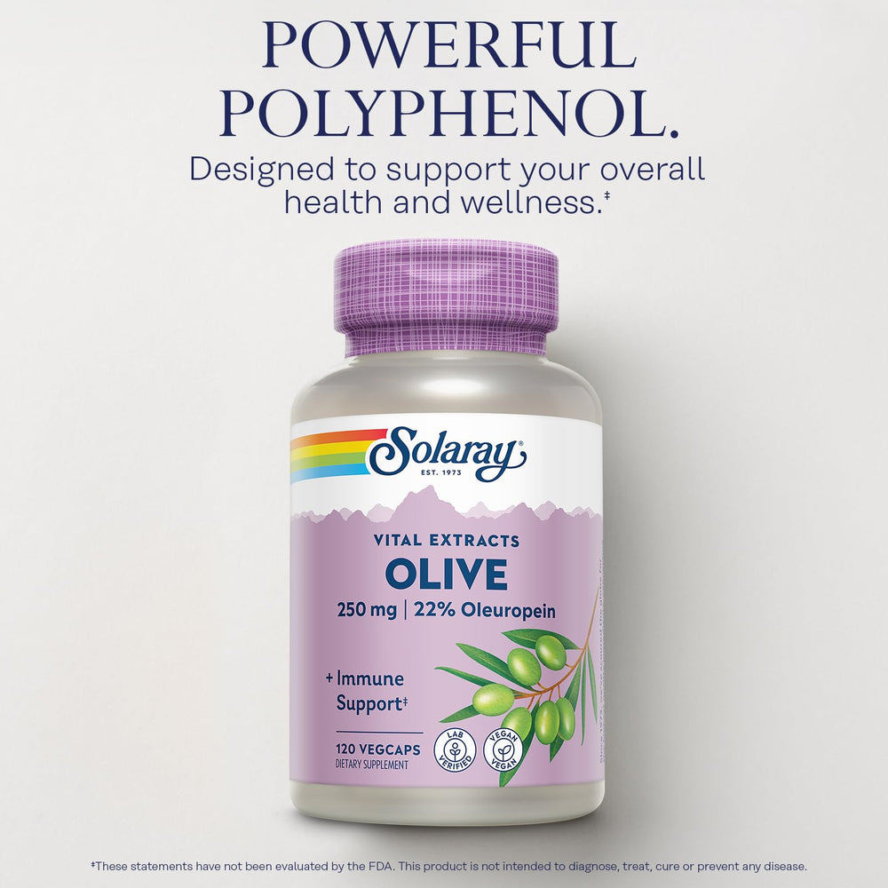 SOLARAY lemon balm ingredient close-up suggests added calming notes