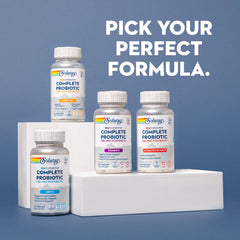 Morning routine with SOLARAY Mycrobiome Complete Probiotic for men.