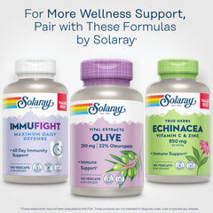 SOLARAY oleuropein polyphenols close-up highlights antioxidant-rich profile
