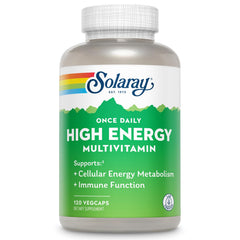 SOLARAY Once Daily multivitamin bottle for convenient daily energy and immune support.