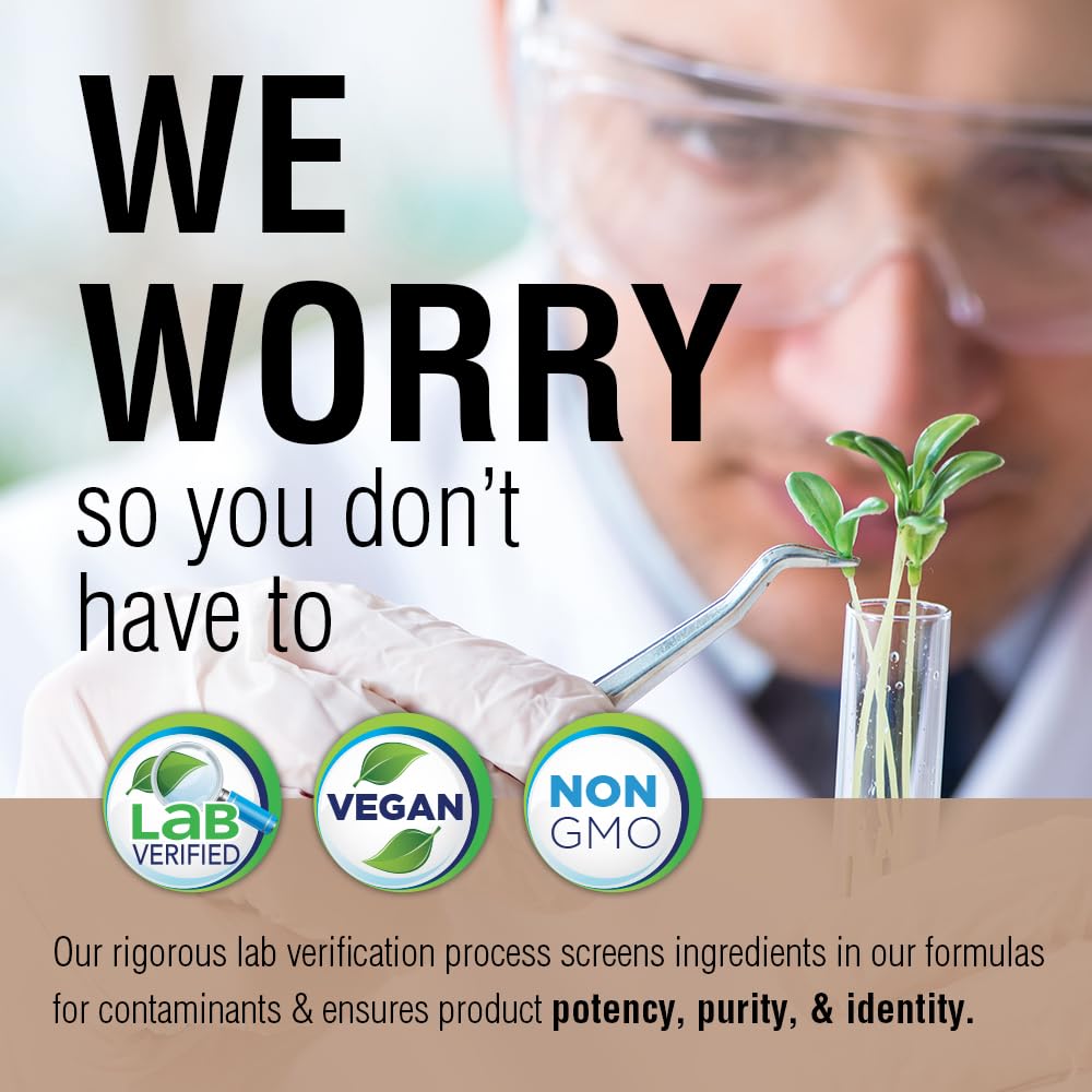 SOLARAY organic farming practices showcased on packaging for responsible sourcing.
