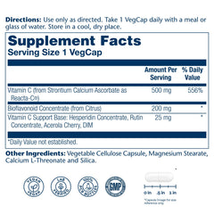 SOLARAY Reacta-C capsules, non-acidic and easy on the stomach
