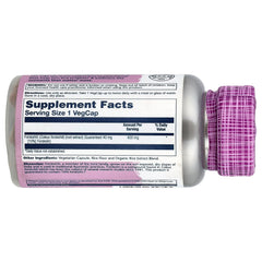 SOLARAY Forskohlii extract label view highlighting vegetarian formula