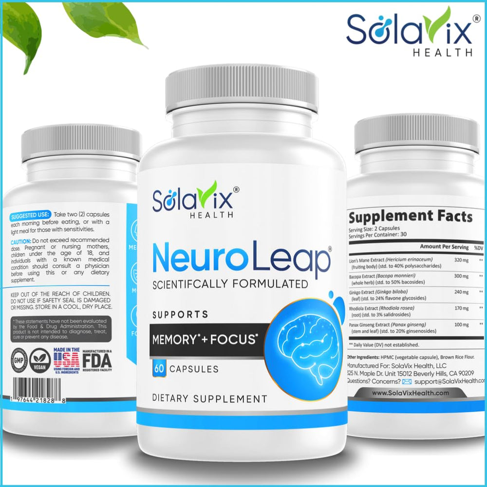 SolaVix NeuroLeap user daytime thinking scene implying focused productivity.