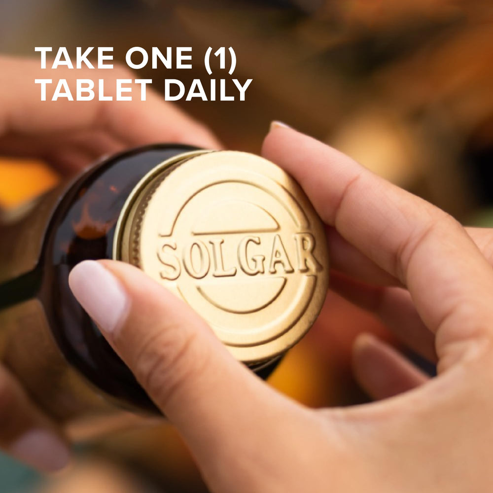 Solgar Folate two-pack packaging on display; convenient for ongoing supplementation.