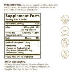 Solgar Women’s Balancing Formula two-pack image showing convenient daily servings.