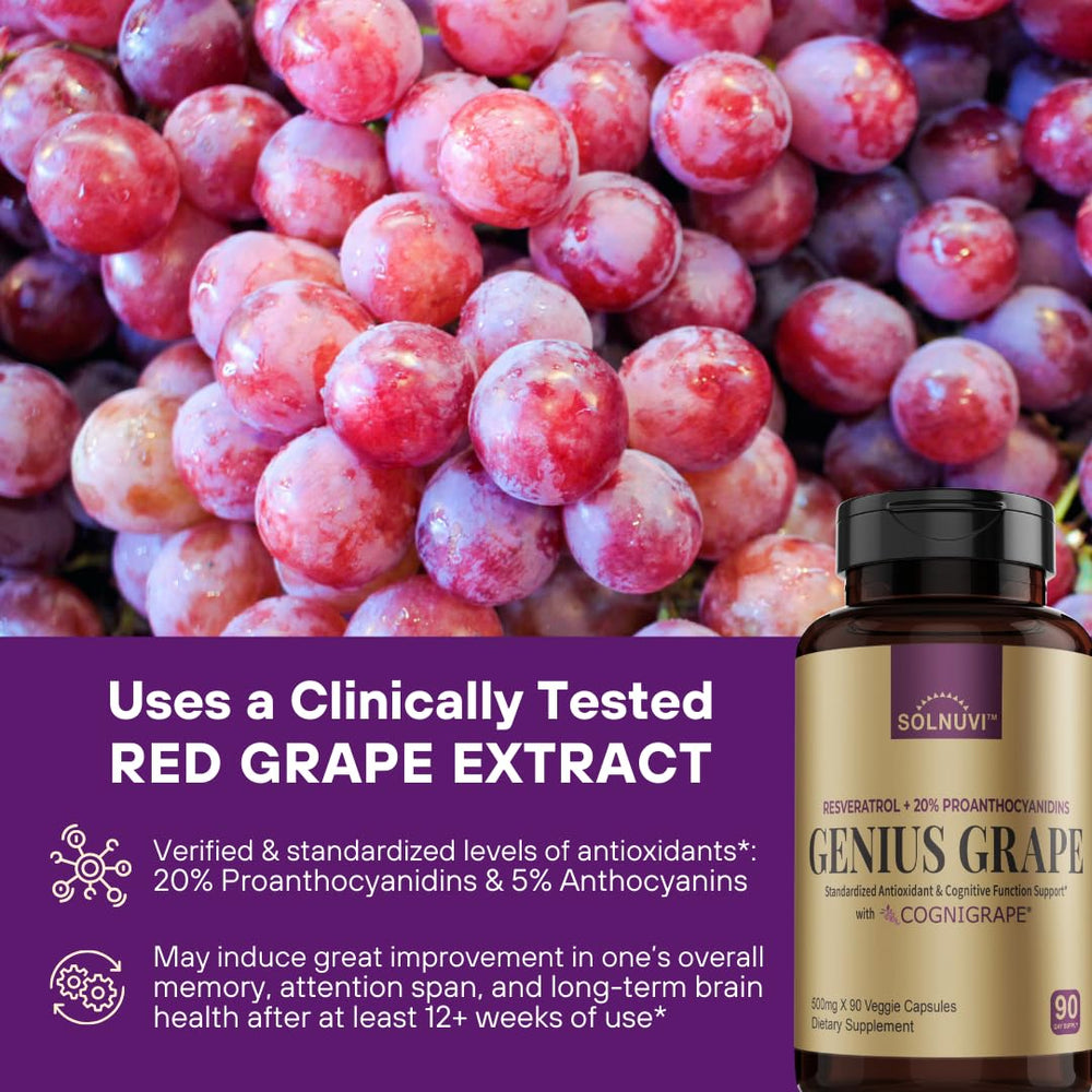 SOLNUVI capsule close-up pouring demonstrates easy daily intake.