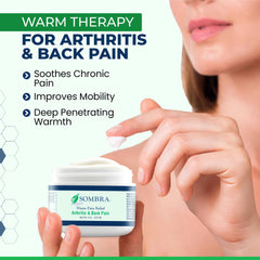 Sombra trusted by doctors and caregivers for OTC relief