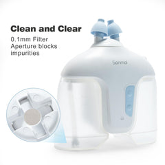 Sonmol battery-powered design for low energy consumption and extended use.
