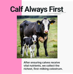 SonoHealth Cowabunga Colostrum on a shelf as a premium wellness option.