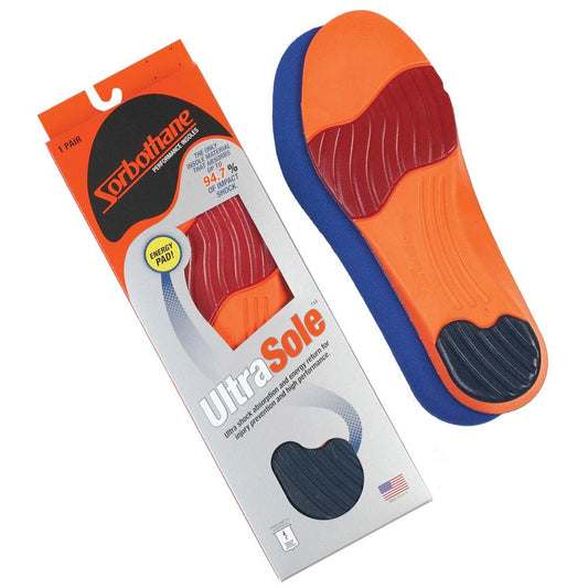 Sorbothane Ultra Sole Insole top view cushions feet for daily comfort