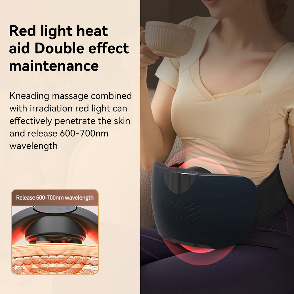 SORELAX bianstone tummy kneading instrument close-up showing deep tissue massage.