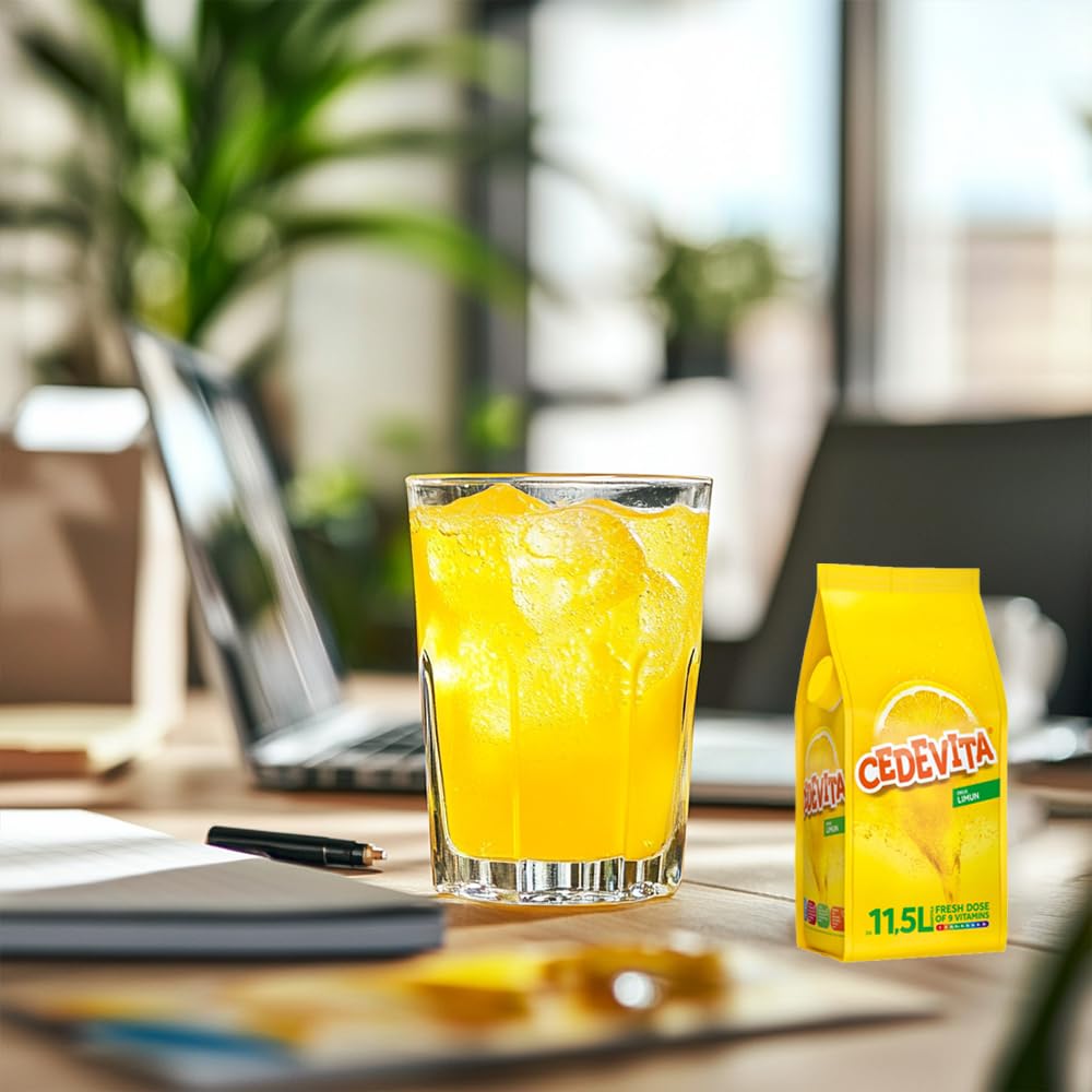 SORINA Cedevita Lemon active lifestyle scene with hydration on the move