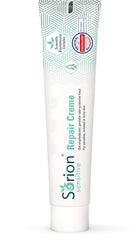 Close-up of Sorion Cream Sensitive texture shows rich, soothing ointment.