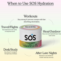 SOS Rainbow Sherbet ready-to-drink look for daily use.