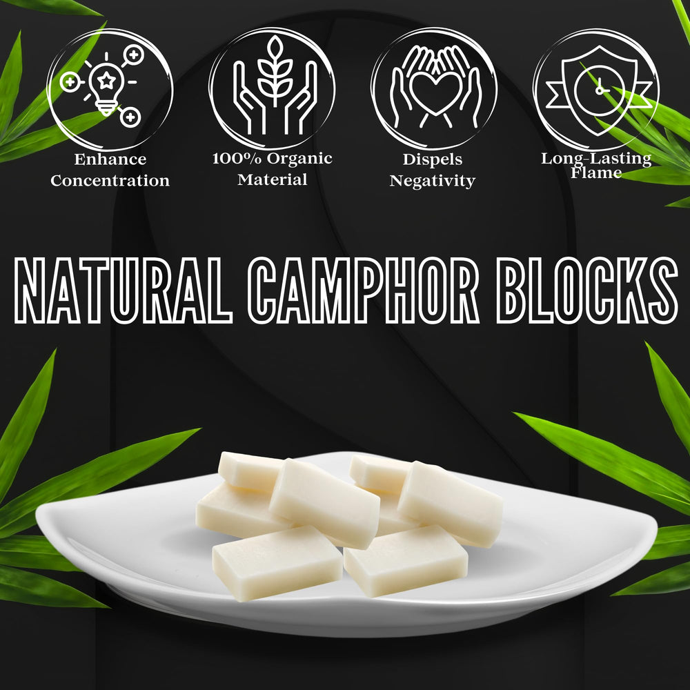Soul Sticks camphor tablets 64-count ideal for rituals and space refreshment.