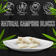Soul Sticks camphor tablets 64-count ideal for rituals and space refreshment.